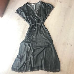 Beautiful flowing wrap dress.